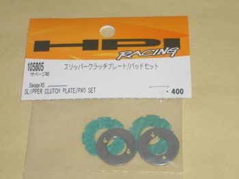 HPI 105805 SAVAGE XS - SLIPPER CLUTCH PLATE/PAD SET